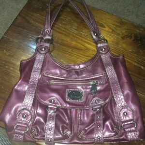 Purple purse